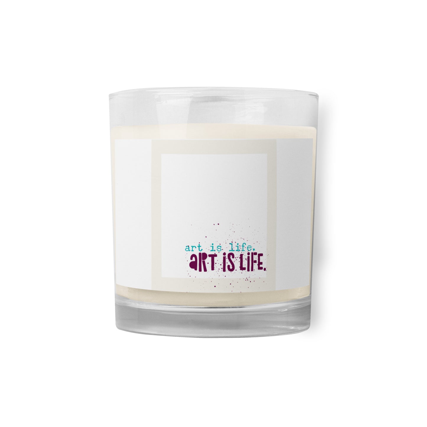 Art Is Life Candle